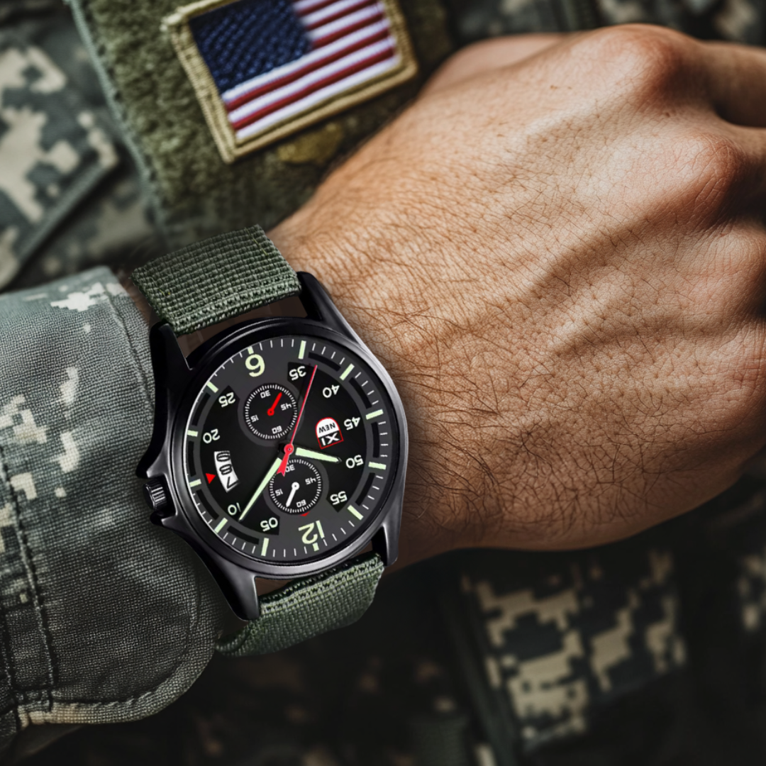 van Baerle© - Military Quartz Watch